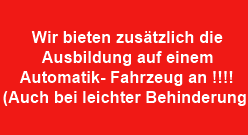 Automatik Ausbildung